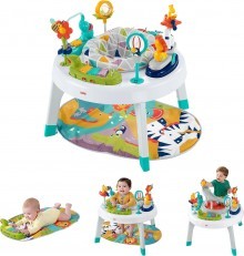 Fisher Price 3 in 1 Sit to Stand Activity Center - Safari